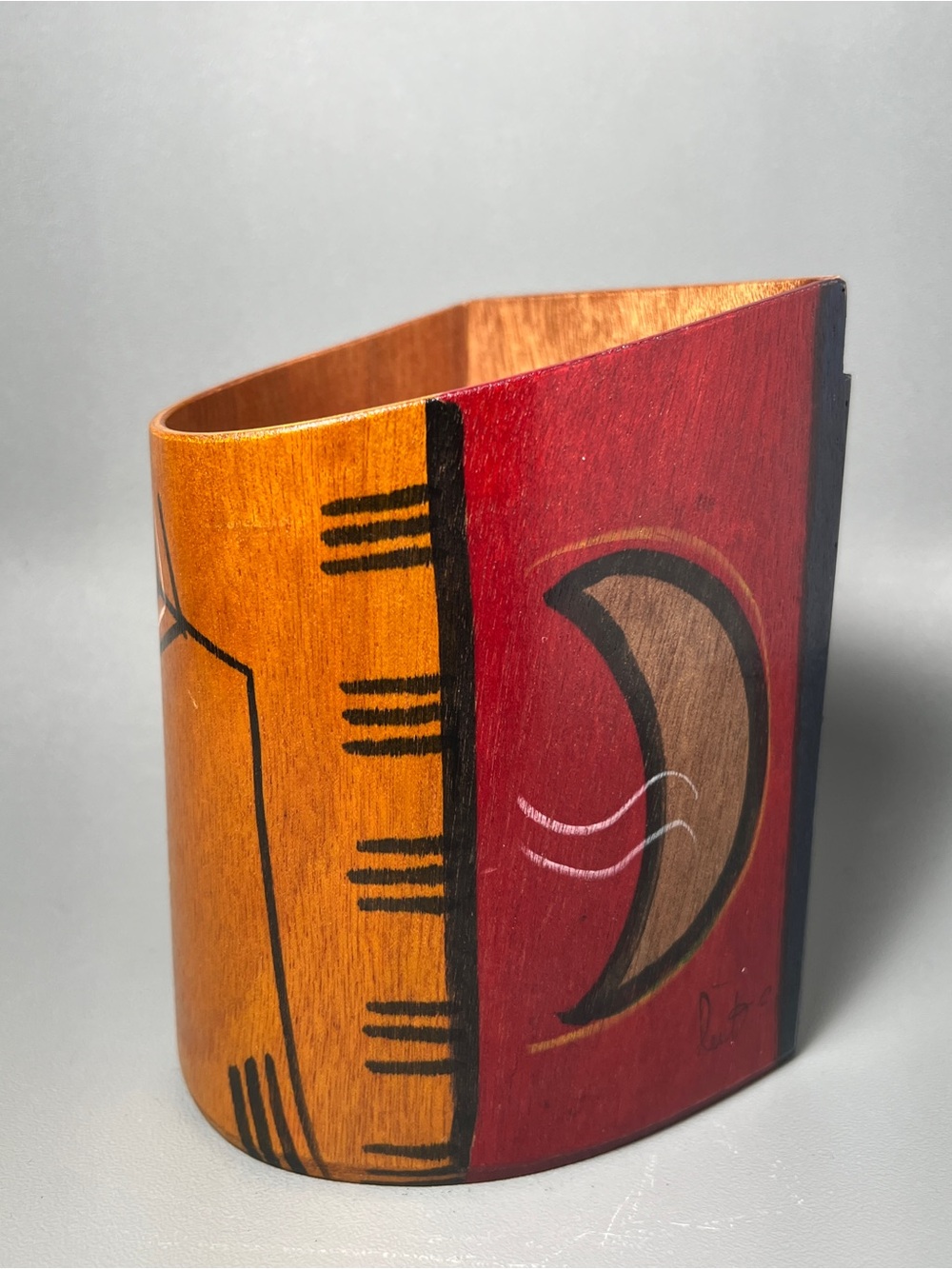 Reuta Shahar Kakadu Designs Wood Basket Box